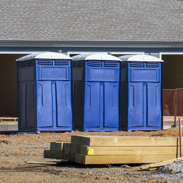 are there any additional fees associated with portable restroom delivery and pickup in Valley Falls